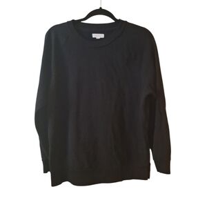 Colsie Women's Classic Black Crewneck Sweater